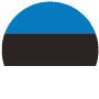Flag for Estland